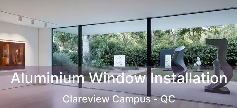 Aluminium Window Installation Clareview Campus - QC