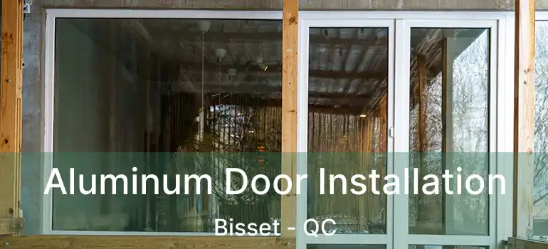  Aluminum Door Installation Bisset - QC