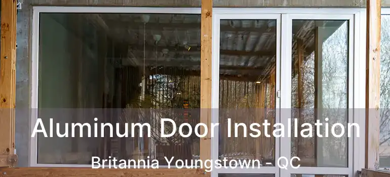  Aluminum Door Installation Britannia Youngstown - QC