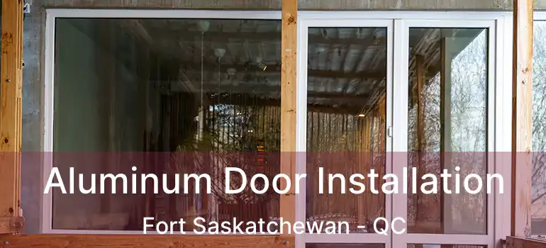  Aluminum Door Installation Fort Saskatchewan - QC