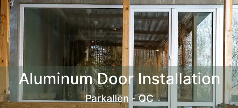  Aluminum Door Installation Parkallen - QC