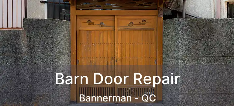  Barn Door Repair Bannerman - QC