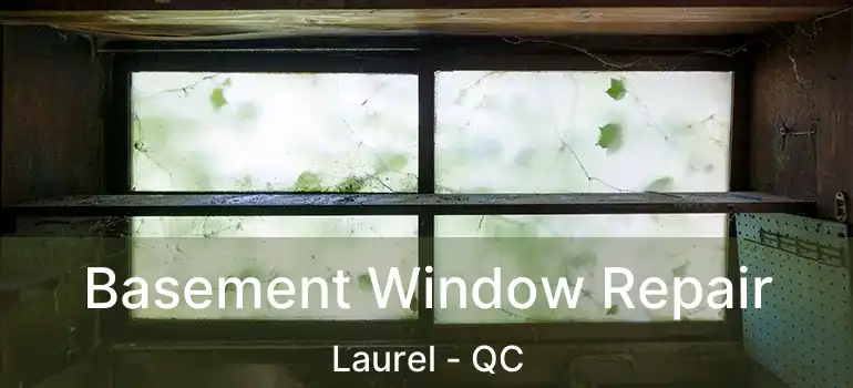  Basement Window Repair Laurel - QC
