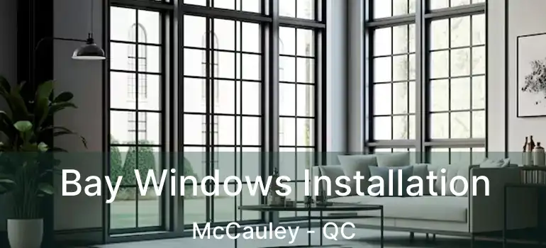  Bay Windows Installation McCauley - QC