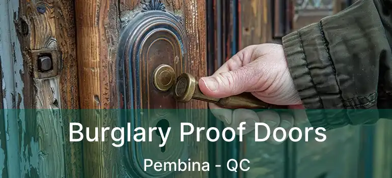  Burglary Proof Doors Pembina - QC