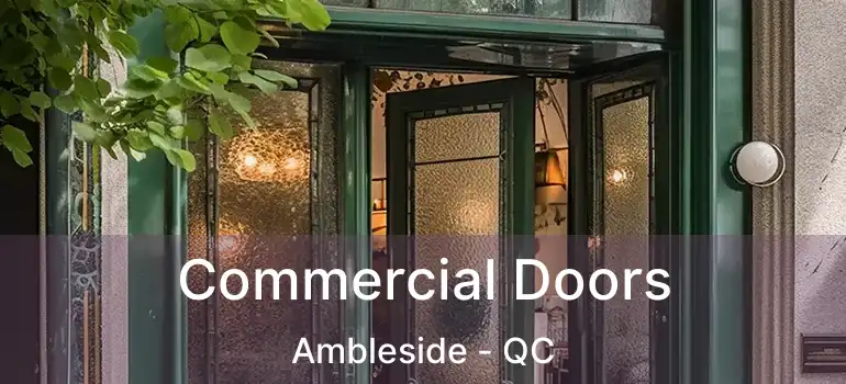  Commercial Doors Ambleside - QC