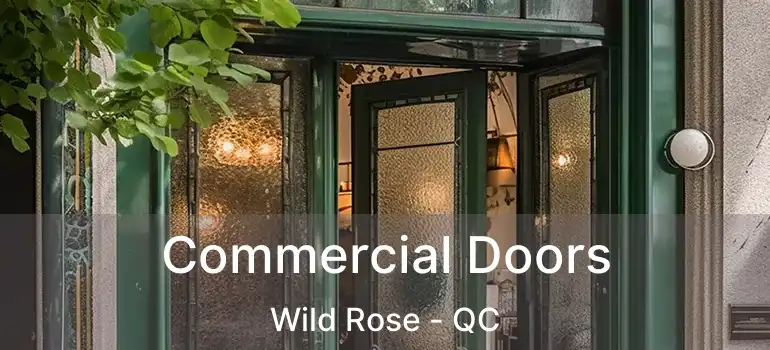 Commercial Doors Wild Rose - QC