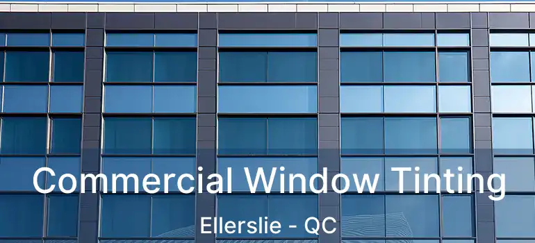 Commercial Window Tinting Ellerslie - QC