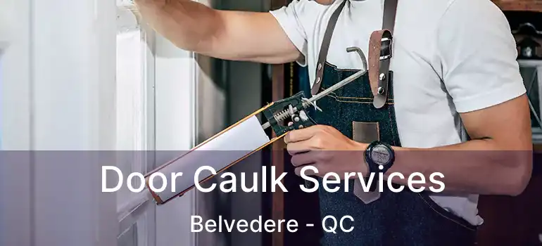  Door Caulk Services Belvedere - QC
