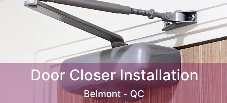  Door Closer Installation Belmont - QC