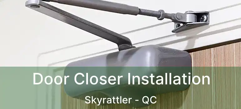 Door Closer Installation Skyrattler - QC