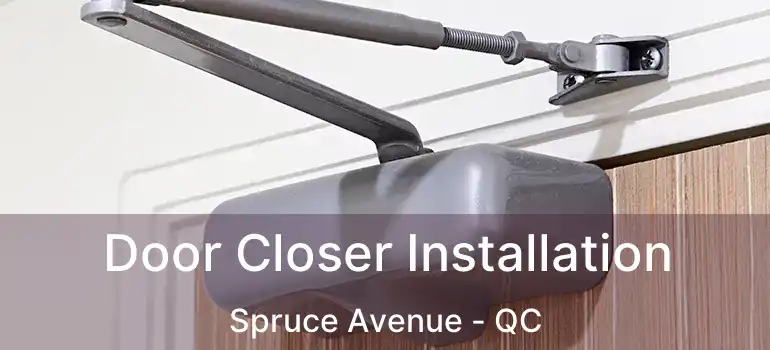 Door Closer Installation Spruce Avenue - QC
