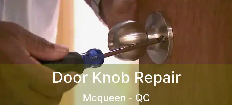  Door Knob Repair Mcqueen - QC
