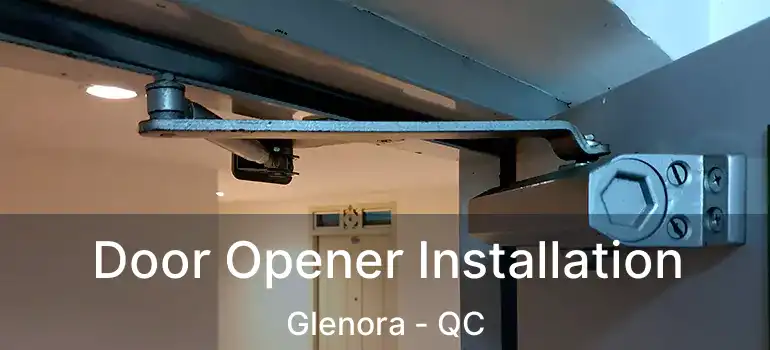  Door Opener Installation Glenora - QC