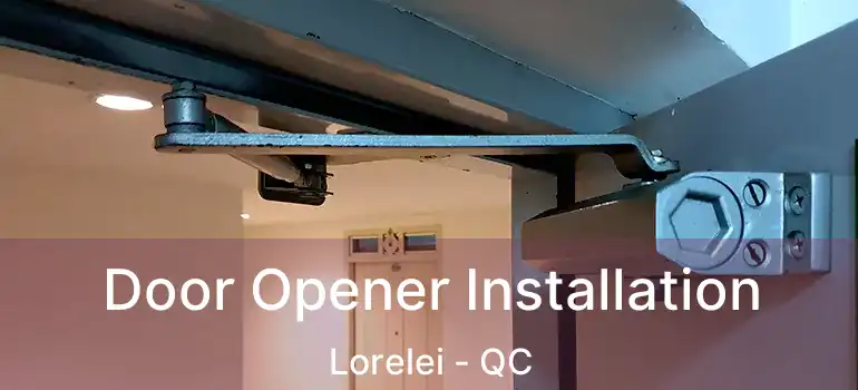 Door Opener Installation Lorelei - QC