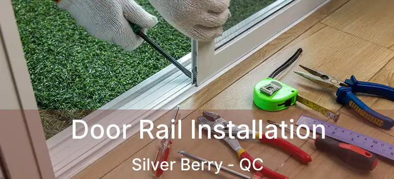  Door Rail Installation Silver Berry - QC