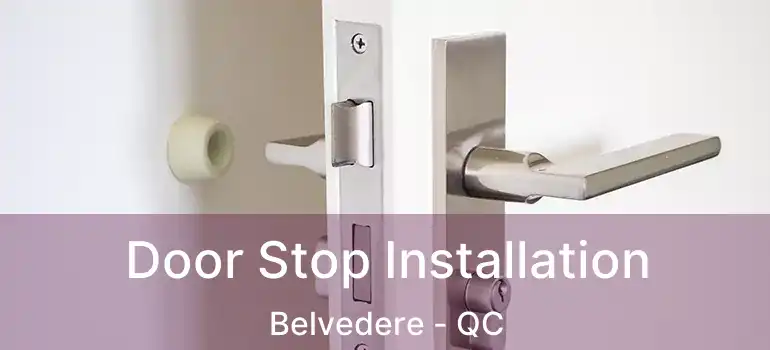  Door Stop Installation Belvedere - QC