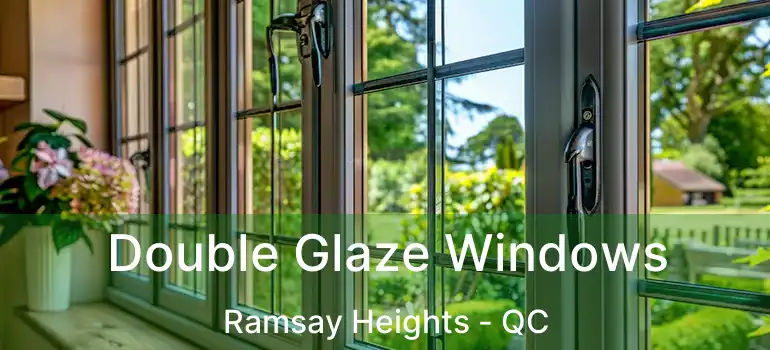  Double Glaze Windows Ramsay Heights - QC