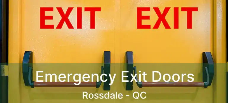  Emergency Exit Doors Rossdale - QC