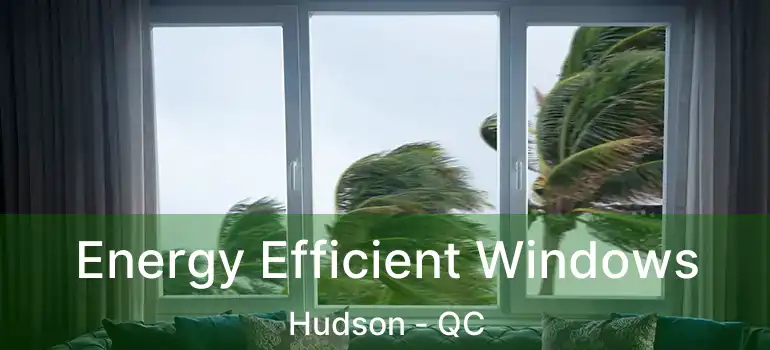  Energy Efficient Windows Hudson - QC