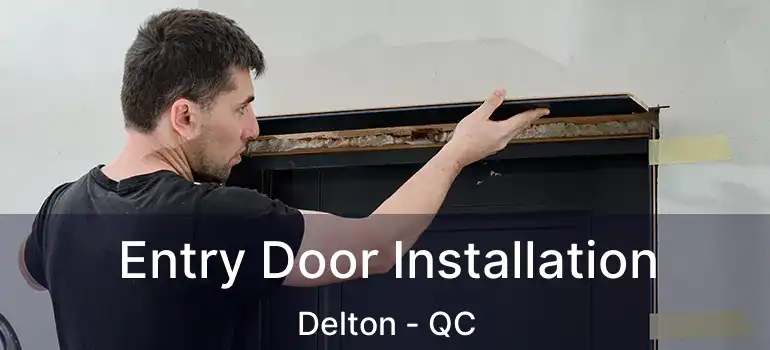  Entry Door Installation Delton - QC