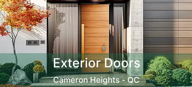  Exterior Doors Cameron Heights - QC