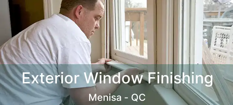 Exterior Window Finishing Menisa - QC