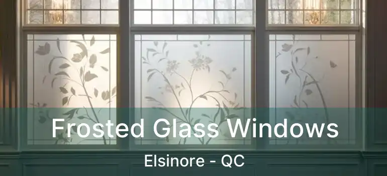 Frosted Glass Windows Elsinore - QC