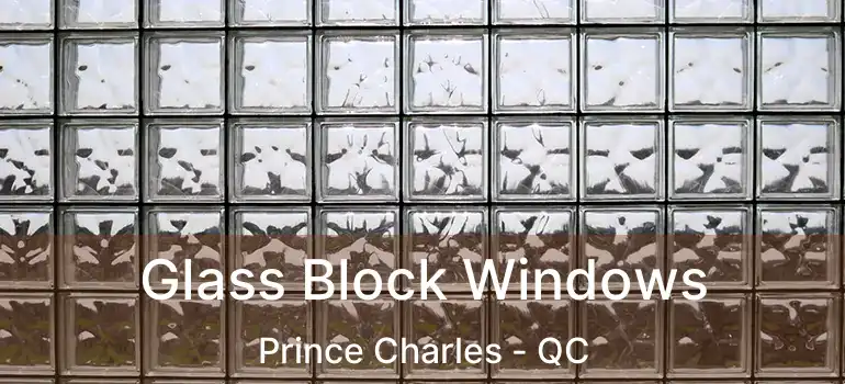  Glass Block Windows Prince Charles - QC