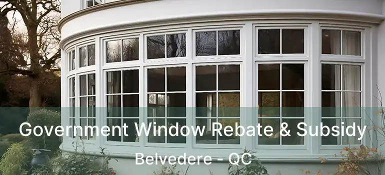  Government Window Rebate & Subsidy Belvedere - QC
