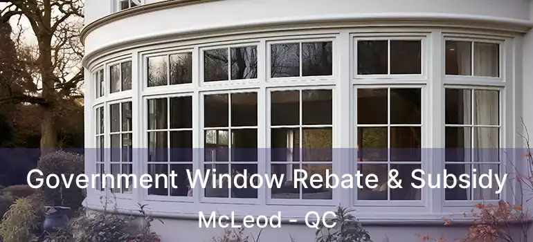  Government Window Rebate & Subsidy McLeod - QC