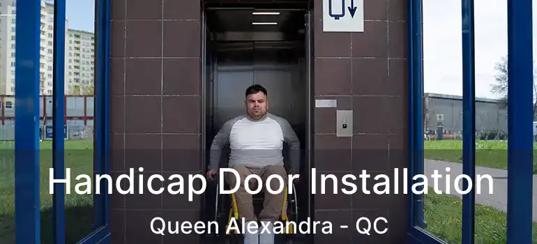 Handicap Door Installation Queen Alexandra - QC