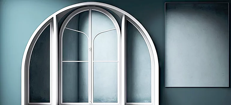 Quarter Arch Window Customization in Sherbrooke, Quebec
