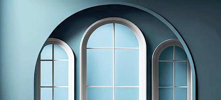 Quarter Arch Window Insulation in Sherbrooke, Quebec