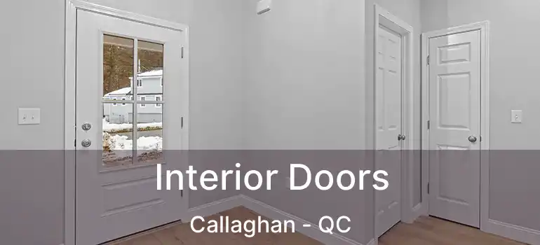 Interior Doors Callaghan - QC