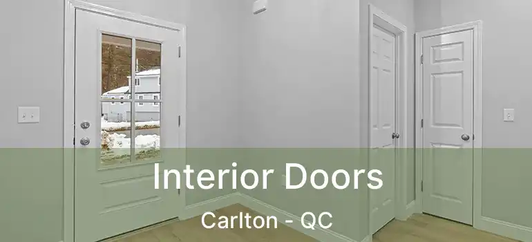  Interior Doors Carlton - QC