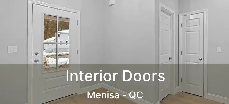 Interior Doors Menisa - QC