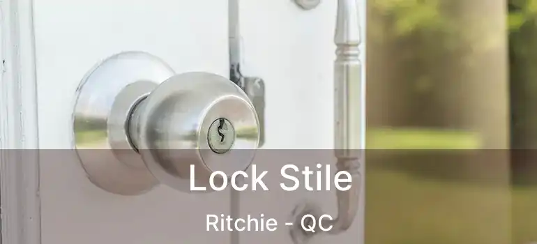  Lock Stile Ritchie - QC