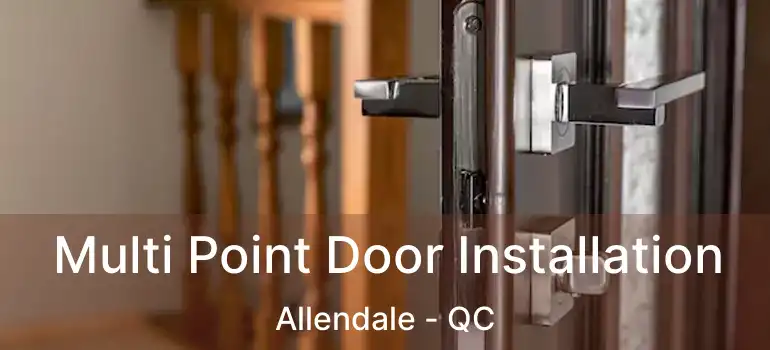 Multi Point Door Installation Allendale - QC