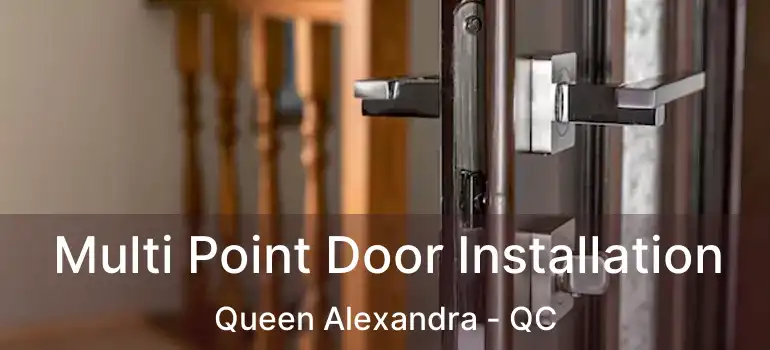  Multi Point Door Installation Queen Alexandra - QC
