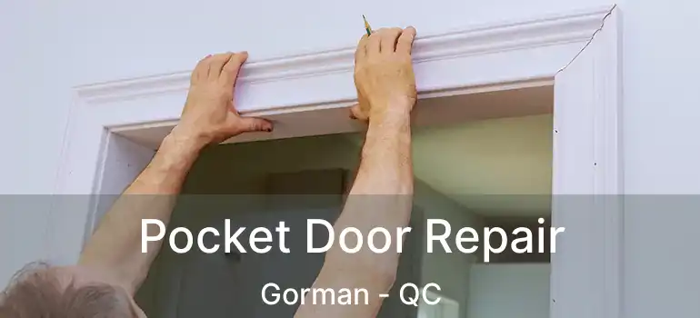 Pocket Door Repair Gorman - QC