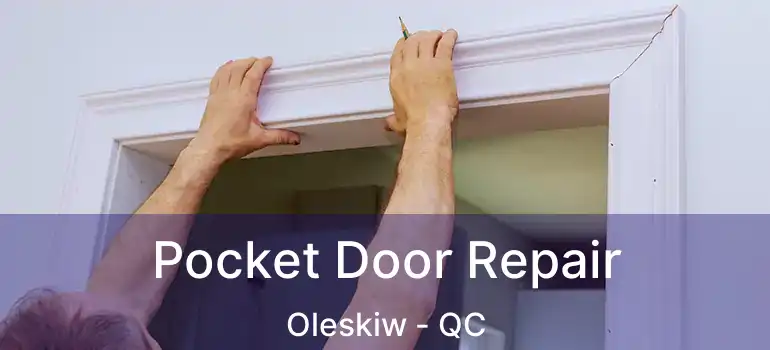  Pocket Door Repair Oleskiw - QC