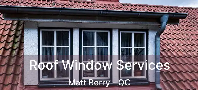  Roof Window Services Matt Berry - QC