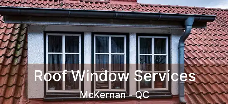 Roof Window Services McKernan - QC