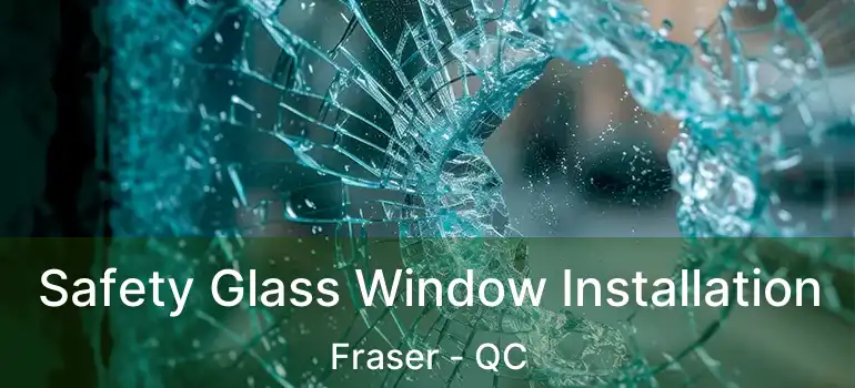  Safety Glass Window Installation Fraser - QC