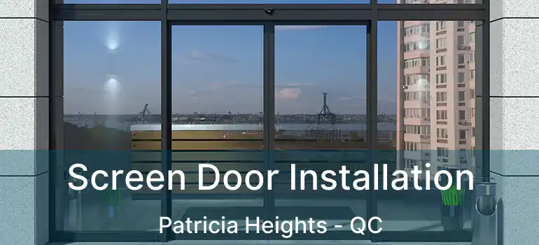  Screen Door Installation Patricia Heights - QC