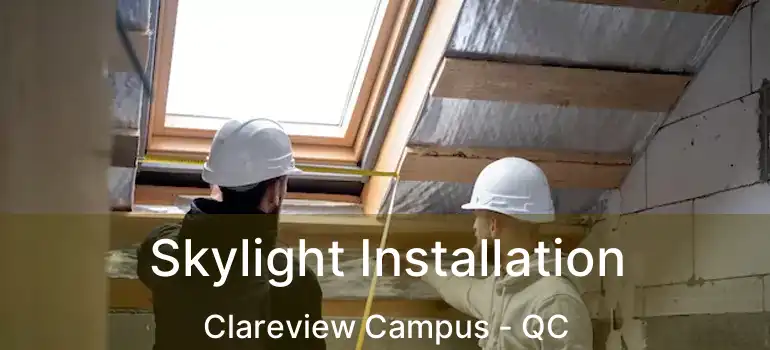  Skylight Installation Clareview Campus - QC