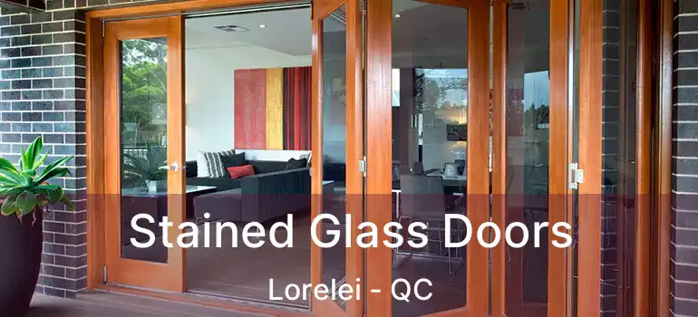  Stained Glass Doors Lorelei - QC