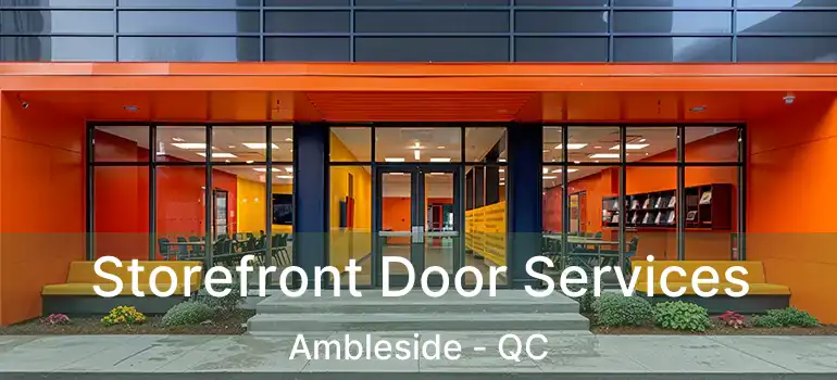  Storefront Door Services Ambleside - QC