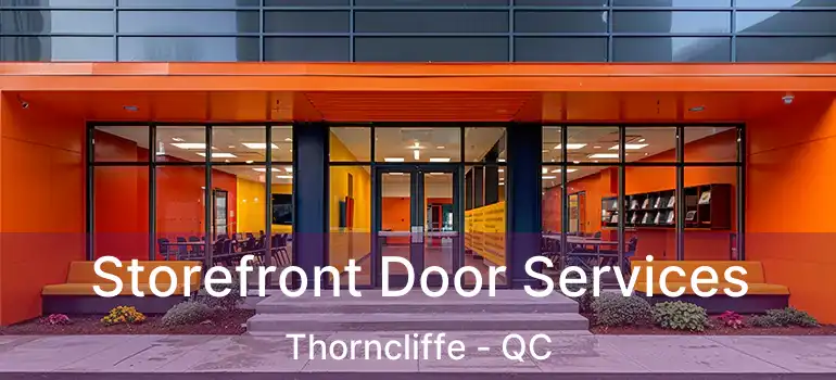 Storefront Door Services Thorncliffe - QC